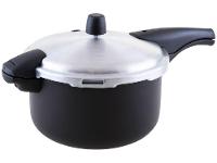 Panela de Pressão Tramontina Antiaderente 6L Preto e Prata Vancouver Effect - 5