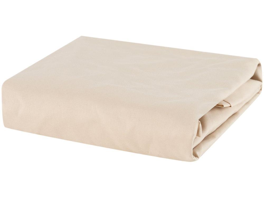 Jogo de Cama Queen Poliéster Marcelino Têxtil Hypercal Bege 3 Peças - 5