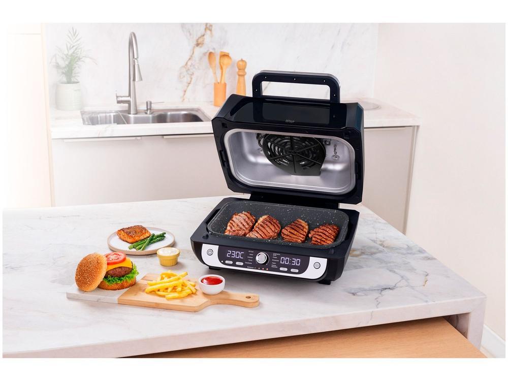 Air Fryer Wap Barbecue Preto e Cinza com Timer - 11