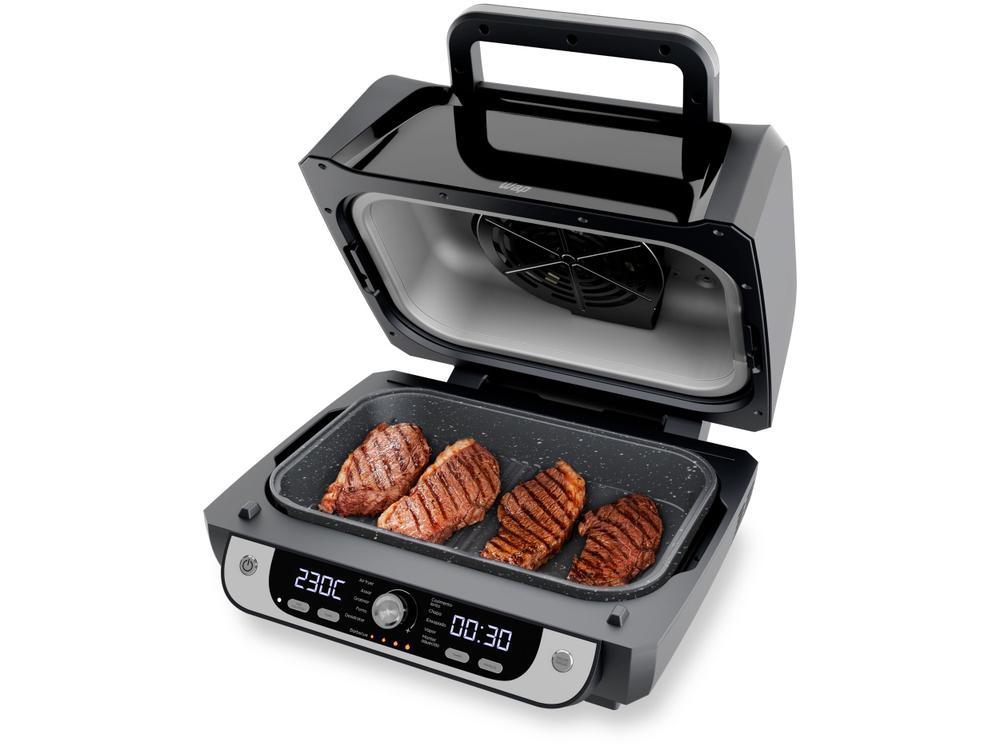 Air Fryer Wap Barbecue Preto e Cinza com Timer - 5