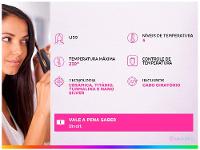 Chapinha / Prancha de Cabelo Mondial By Juliette - 15