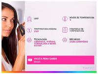 Chapinha / Prancha de Cabelo Mondial By Juliette - 2