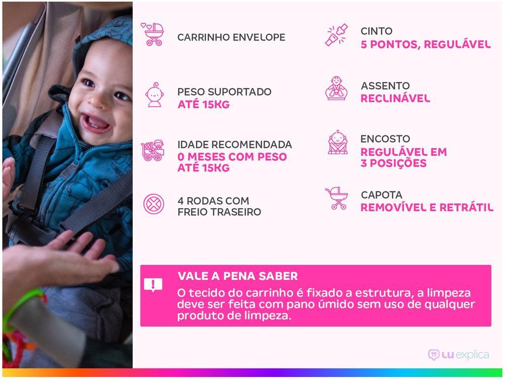 Carrinho de Bebê Galzerano Napoli até 15kg - 2