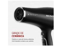 Secador de Cabelo Mondial Tourmaline Íon Preto - 7