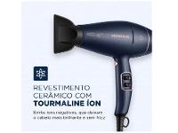 Secador de Cabelo Mondial Infrared Rosé e Azul - 25