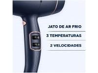 Secador de Cabelo Mondial Infrared Rosé e Azul - 8
