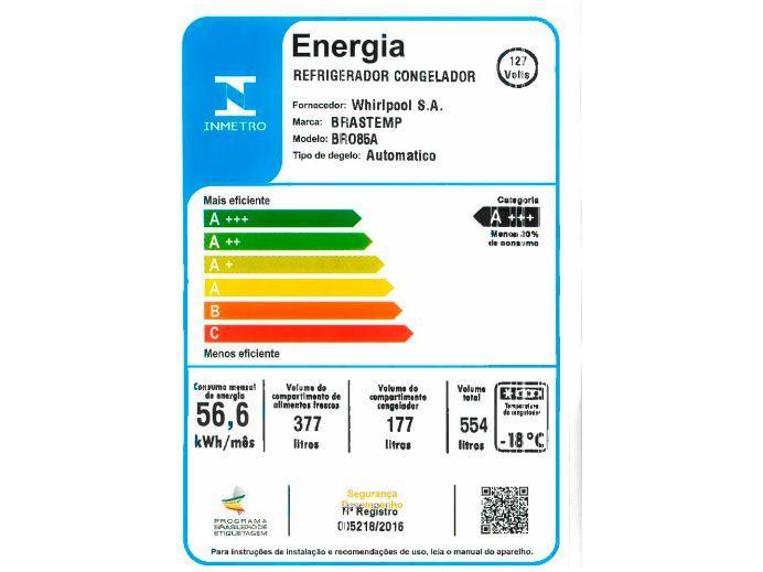 Geladeira Brastemp Frost Free French Door Branca 554L BRO85AB - 7