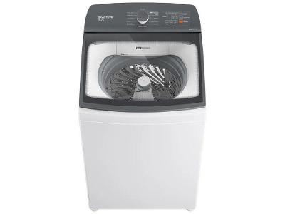 Lavadora de Roupas Brastemp 15kg Cesto Inox 12 Programas de Lavagem Branca BWF15AB