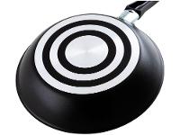 Conjunto de Frigideiras Antiaderente Tramontina de Alumínio Linz Preto 3 Peças - 15