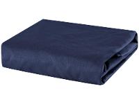 Jogo de Cama Solteiro 100% Poliéster Marcelino Têxtil Hypercal Azul Marinho 2 Peças - 9