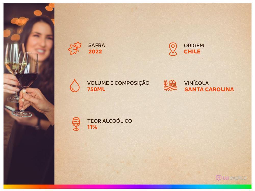 Vinho Branco Suave Santa Carolina Reservado Chile 750ml - 13