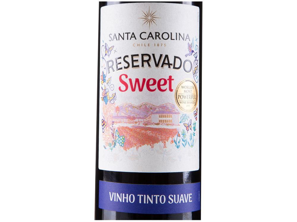 Vinho Tinto Suave Santa Carolina Reservado Chile 750ml - 7