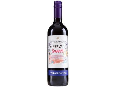 Vinho Tinto Suave Santa Carolina Reservado Chile 750ml
