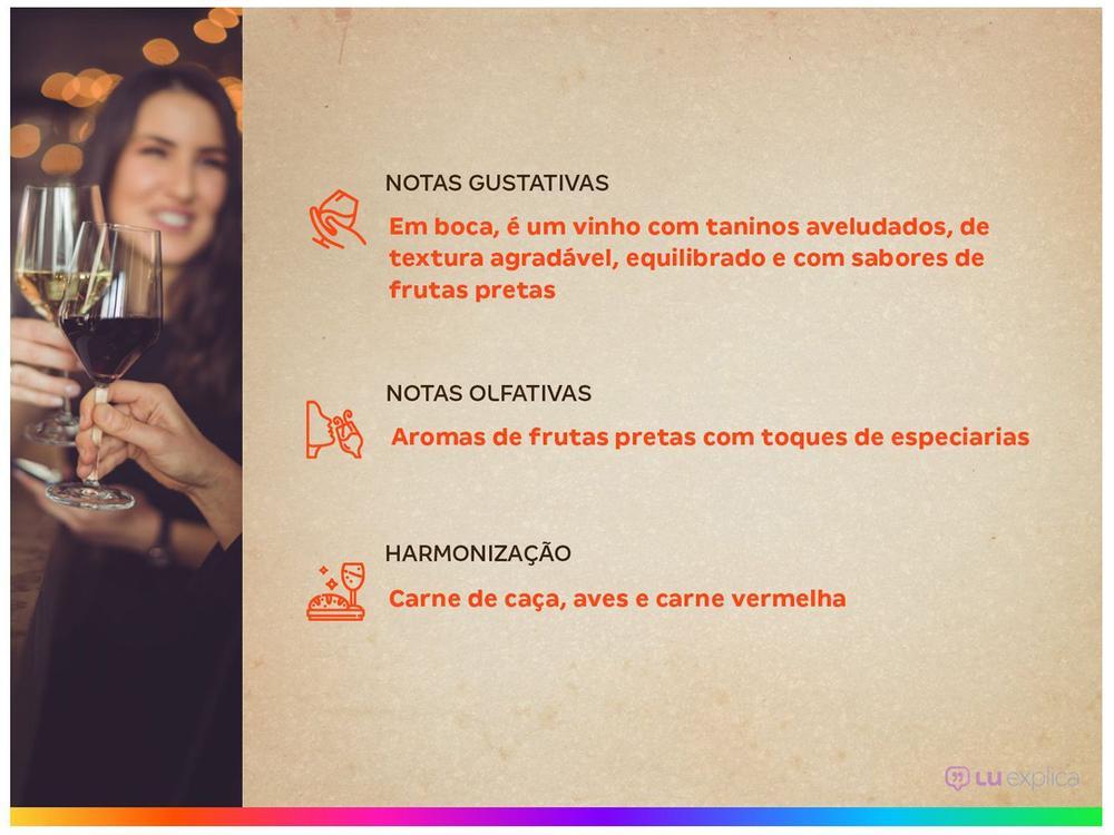 Vinho Tinto Seco Santa Carolina Reservado Carmenere Chile 750ml - 5