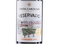 Vinho Tinto Seco Santa Carolina Reservado Carmenere Chile 750ml - 7
