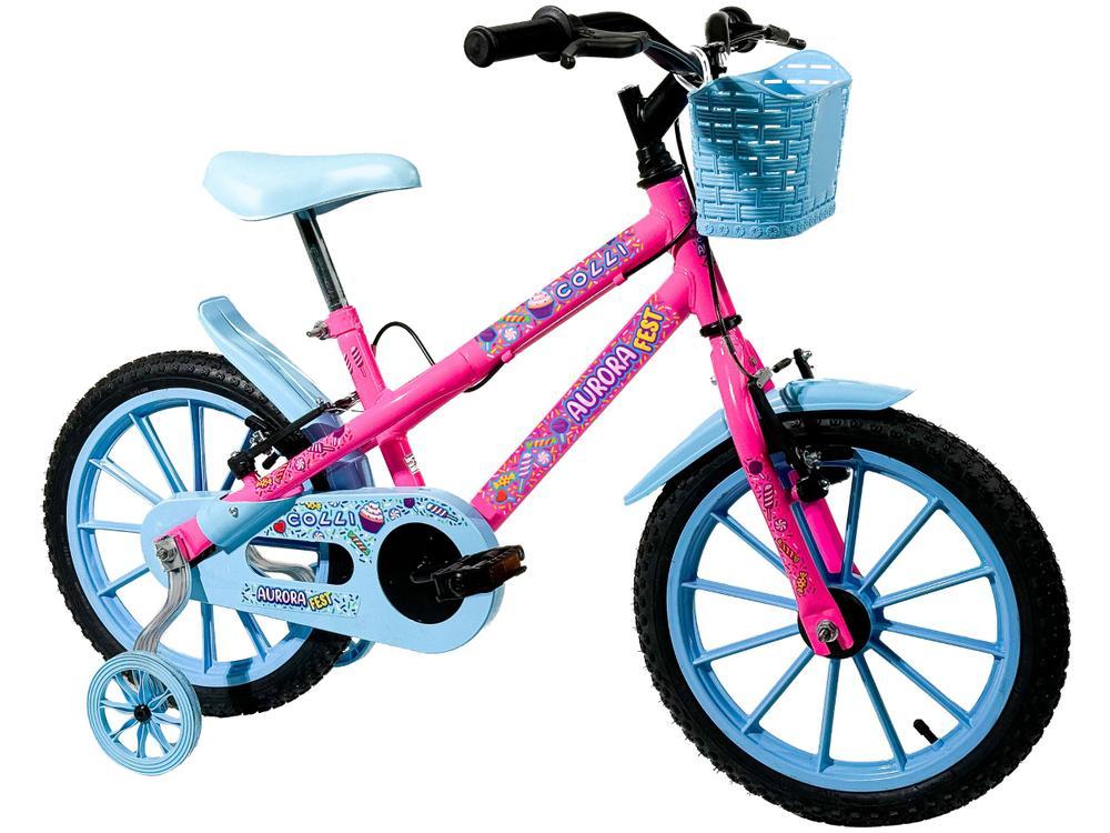 Bicicleta Infantil Aro 16 Colli Aurora Fest  - 1