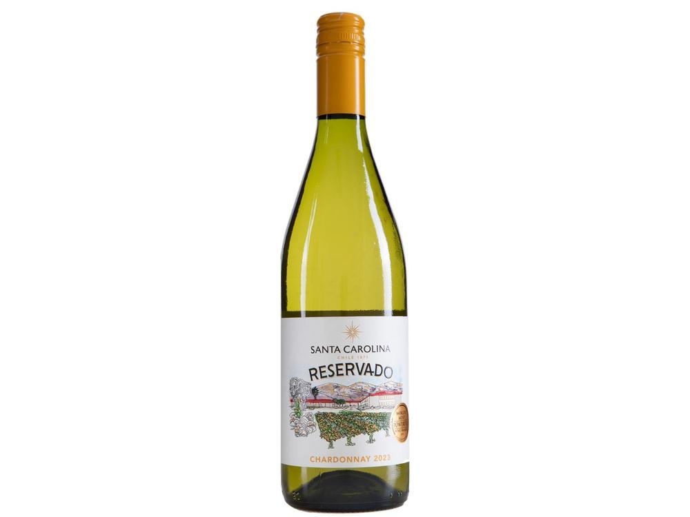 Vinho Branco Seco Santa Carolina Reservado Chardonnay Chile 750ml - 10