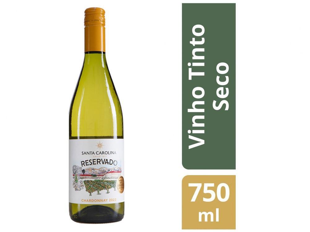 Vinho Branco Seco Santa Carolina Reservado Chardonnay Chile 750ml - 2
