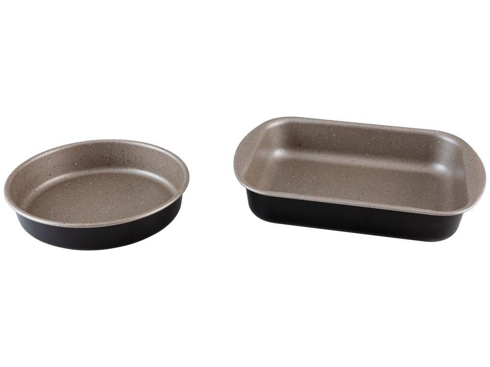 Conjunto de Assadeiras de Alumínio Antiaderente Tramontina Brasil 2 Peças - 1