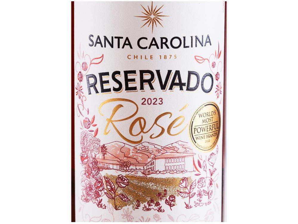 Vinho Rose Seco Santa Carolina Reservado Chile 750ml - 16