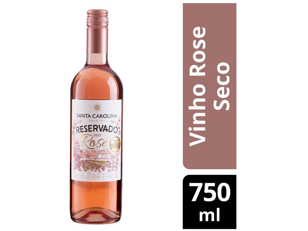 Vinho Rose Seco Santa Carolina Reservado Chile 750ml - 2