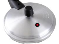 Panela de Pressão Tramontina Antiaderente 4,5L Preto e Prata Vancouver Effect - 8