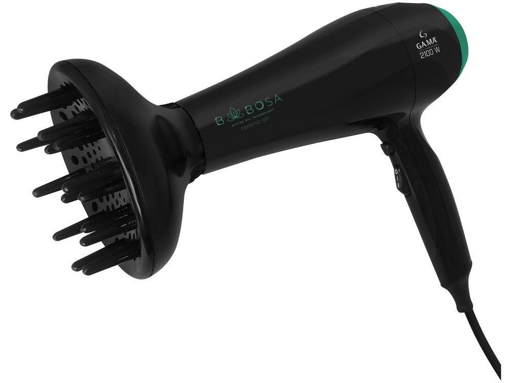 Secador de Cabelo GAMA ITALY Ceramic Íon Preto - 8