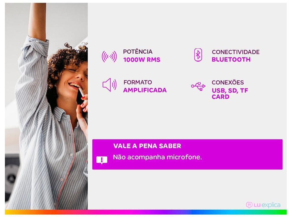 Caixa de Som Torre AMVOX ACA 1000 NEW X - 2