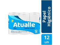 Papel Higiênico Folha Dupla Mili Atualle Max 12 Rolos 20m - 2