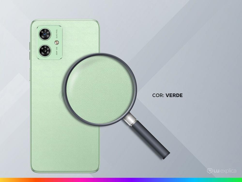 Smartphone Motorola Moto G54 256GB Verde 5G 8GB RAM 6,5" Câm. Dupla + Selfie 16MP Dual Chip - 3