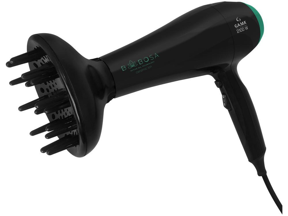 Secador de Cabelo GAMA ITALY Ceramic Íon Preto - 8