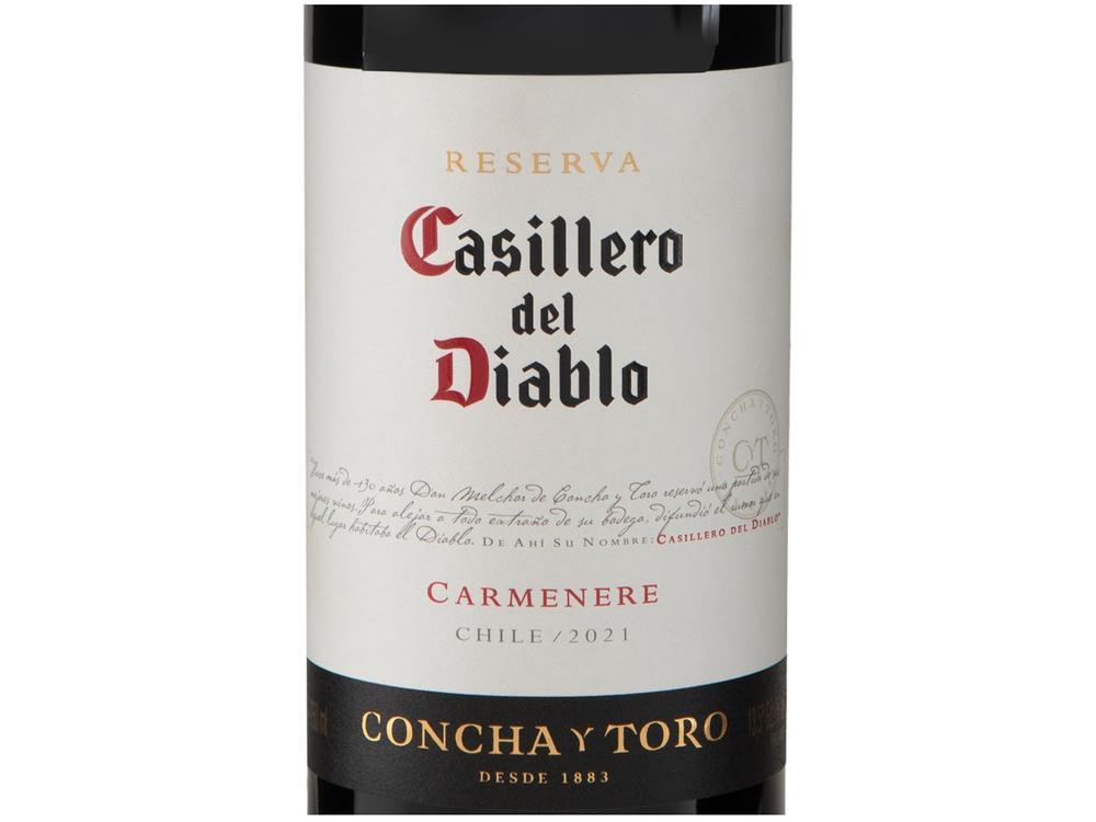 Vinho Tinto Seco Concha y Toro Carmenere - 9