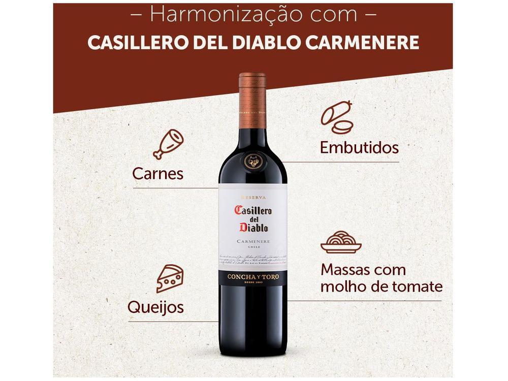 Vinho Tinto Seco Concha y Toro Carmenere - 12