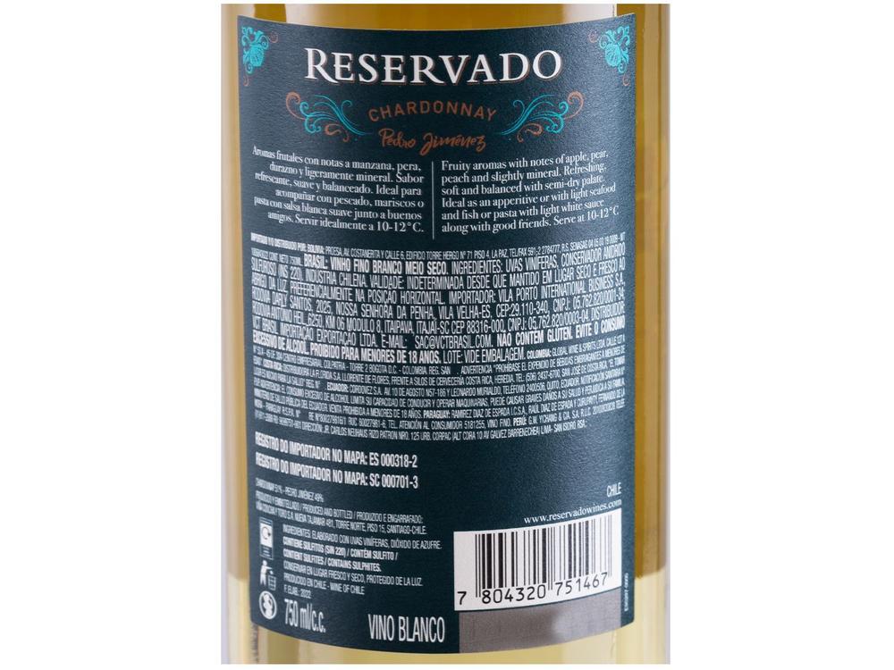 Vinho Branco Seco Concha y Toro Chardonnay Pedro - 4