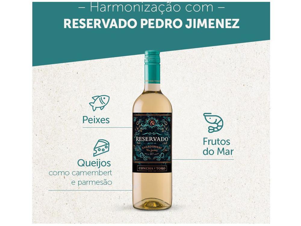 Vinho Branco Seco Concha y Toro Chardonnay Pedro - 6