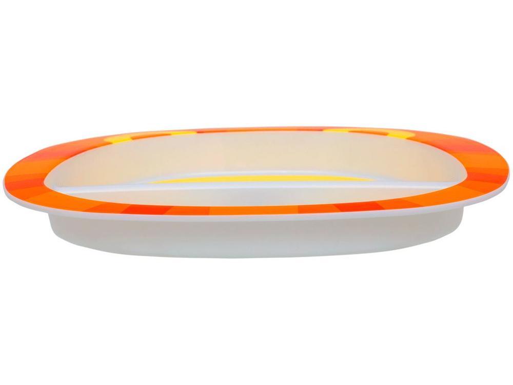 Kit Refeição Infantil Buba Zoo Leão 3 Peças Laranja - 7