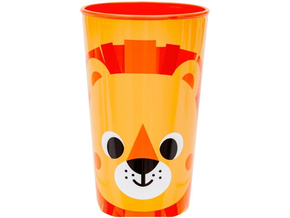 Kit Refeição Infantil Buba Zoo Leão 3 Peças Laranja - 9