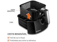Air Fryer Mondial Family AFN-40-DI Preto 4L - 7