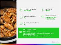 Air Fryer Mondial Family AFN-40-DI Preto 4L - 2