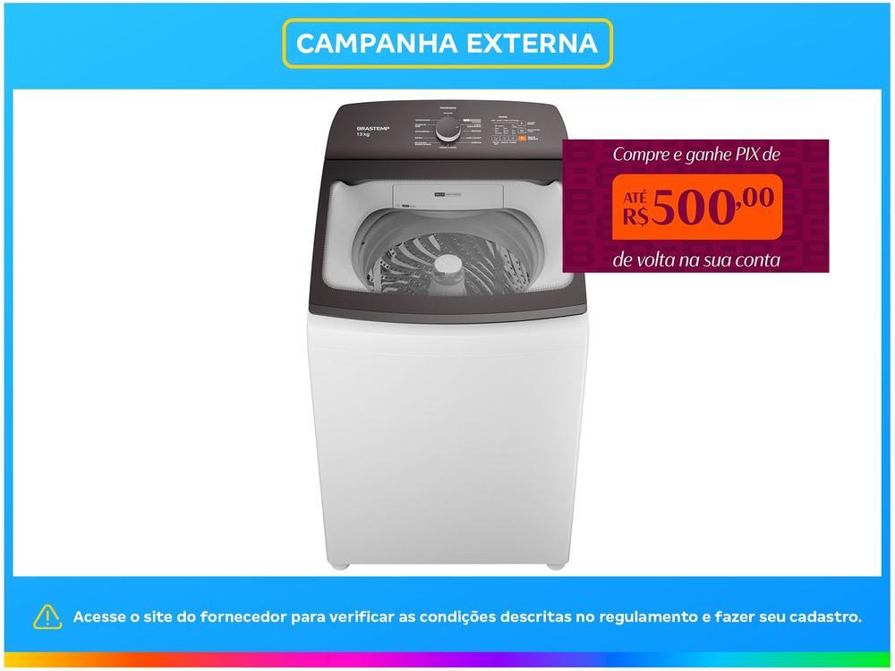Lavadora de Roupas Brastemp 13kg Cesto Inox - 12