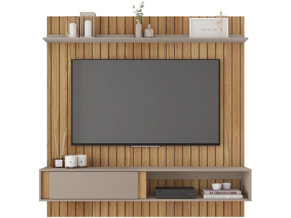 Painel para TV até 65" Caemmun Boreal 1.8 1 Prateleira - 1