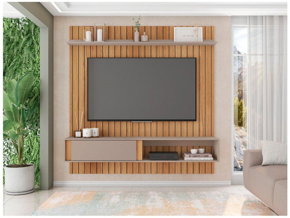Painel para TV até 65" Caemmun Boreal 1.8 1 Prateleira - 4