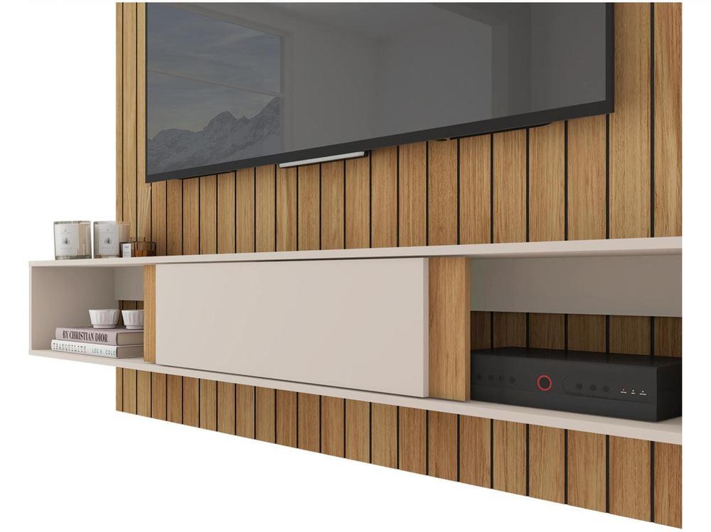 Painel para TV até 65" Caemmun Boreal 1.8 1 Prateleira - 13