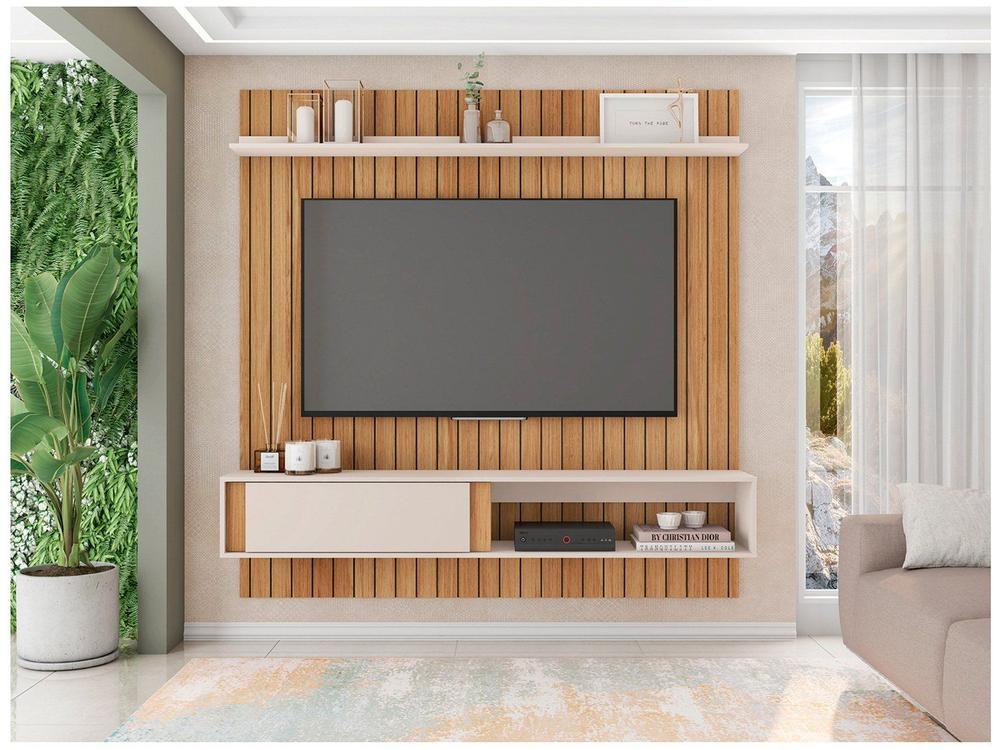 Painel para TV até 65" Caemmun Boreal 1.8 1 Prateleira - 4