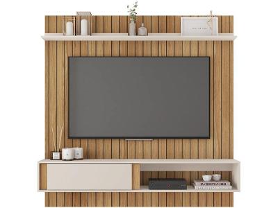Painel para TV até 65" Caemmun Boreal 1.8 1 Prateleira