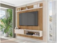 Painel para TV até 65" Caemmun Boreal 1.8 1 Prateleira - 11