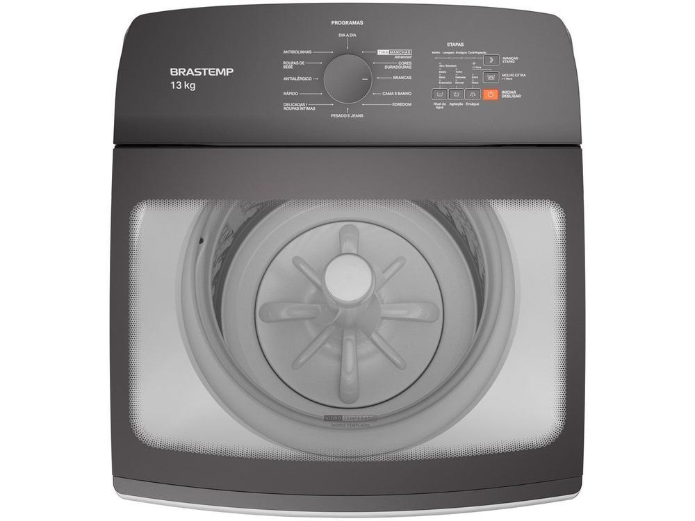 Lavadora de Roupas Brastemp 13kg Cesto Inox - 5