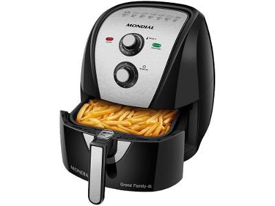 Air Fryer Mondial Grand Family AFN-60-BI Preto 6L