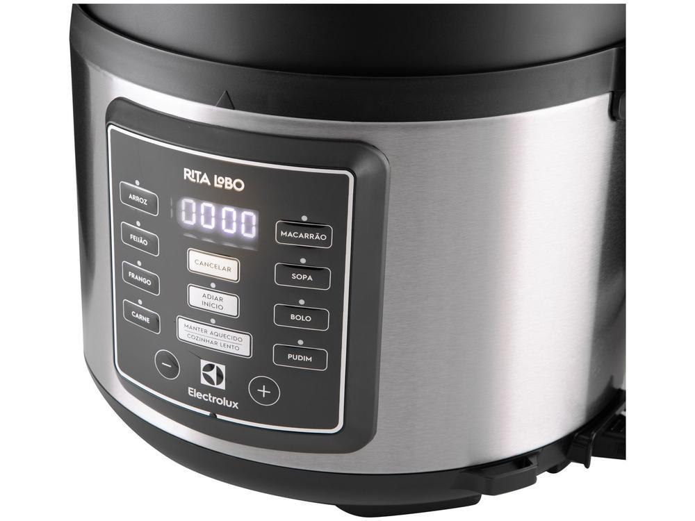 Panela de Pressão Elétrica Electrolux 5L Inox 1000W Experience Rita Lobo PCC15 - 7