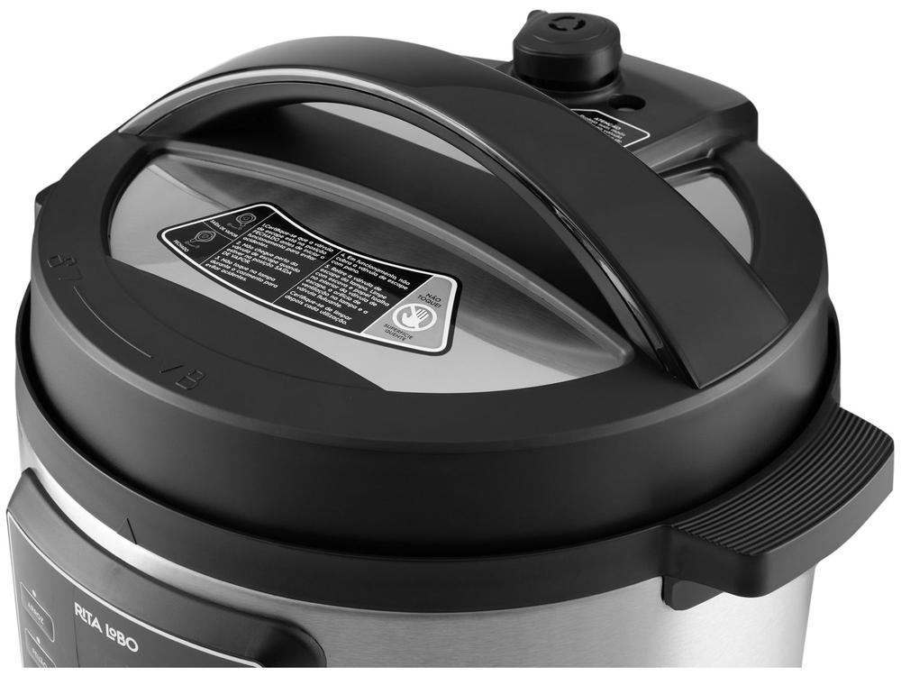 Panela de Pressão Elétrica Electrolux 5L Inox 1000W Experience Rita Lobo PCC15 - 8